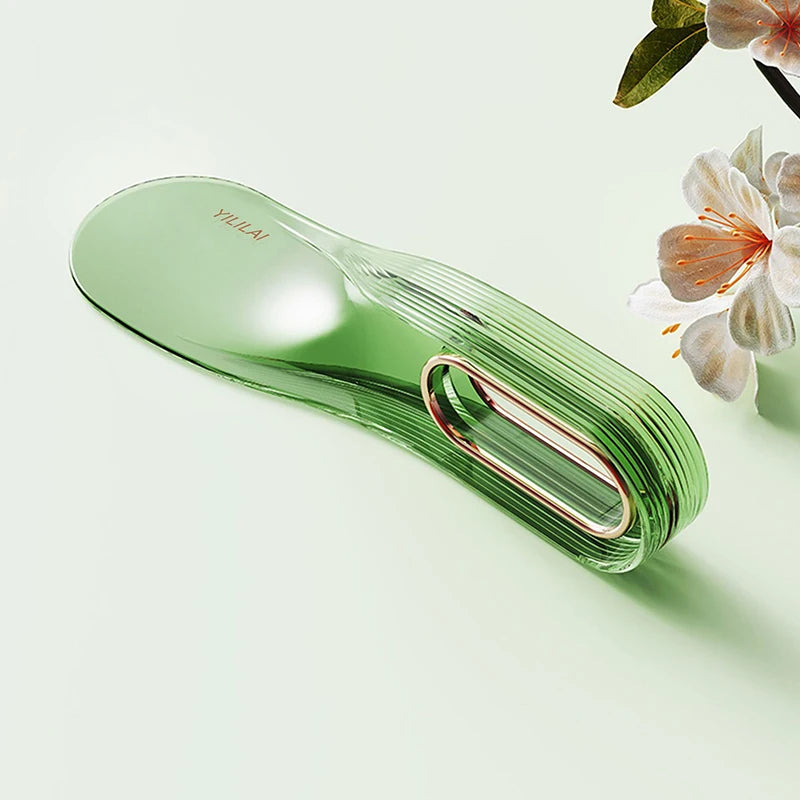 accessoire lit or violet vert jaune adhésif texture delicate moderne élégant transparent arc formé