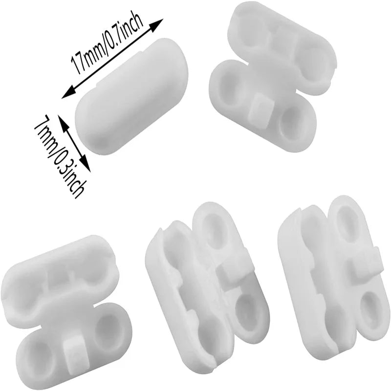 clips rideau blancs stores verticaux moderne clips remplacement 10 20 pièces opaques plastique latte
