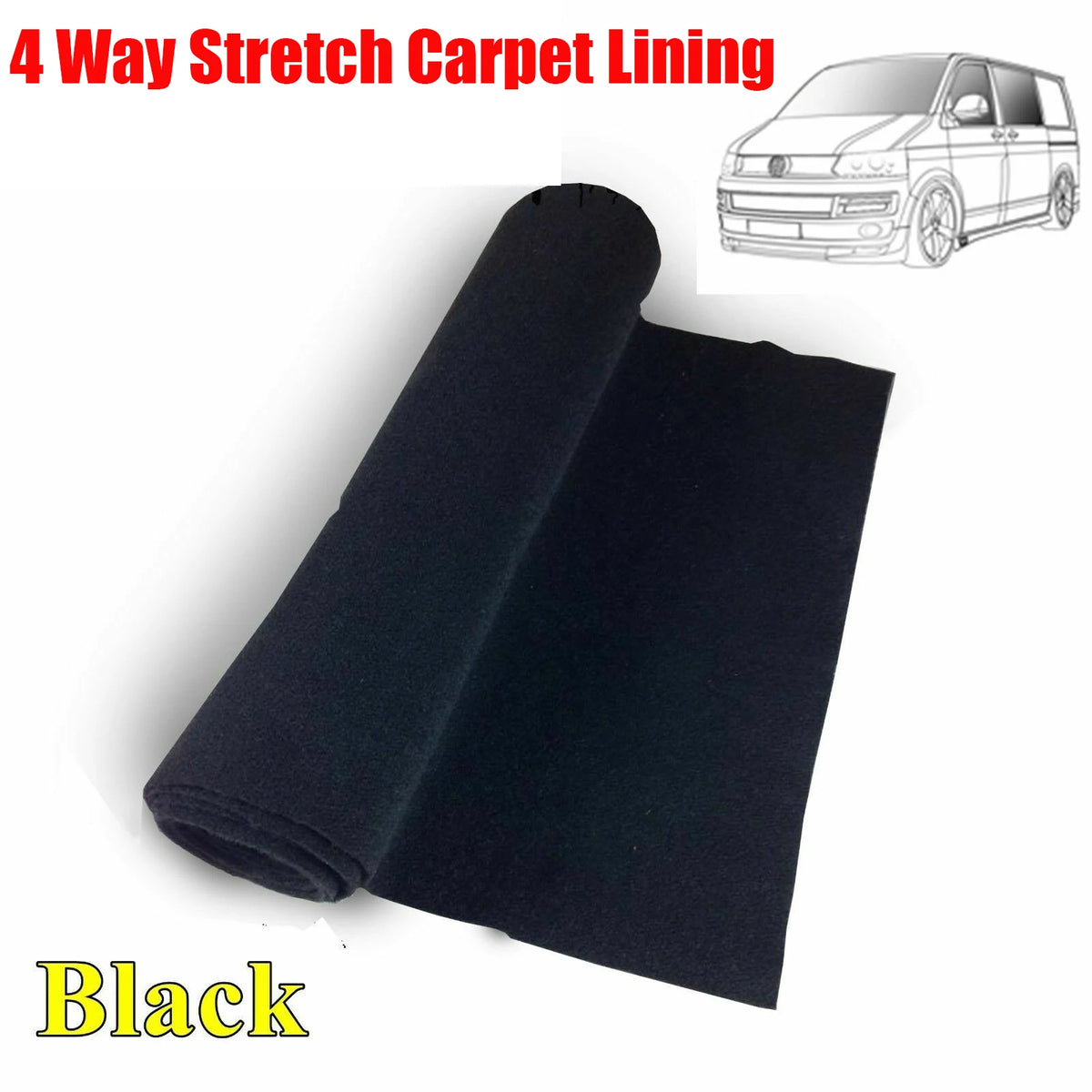 tapis sol extensible voiture graphite blanc gris moderne non visible
