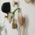 Porte-serviettes mural en bois design