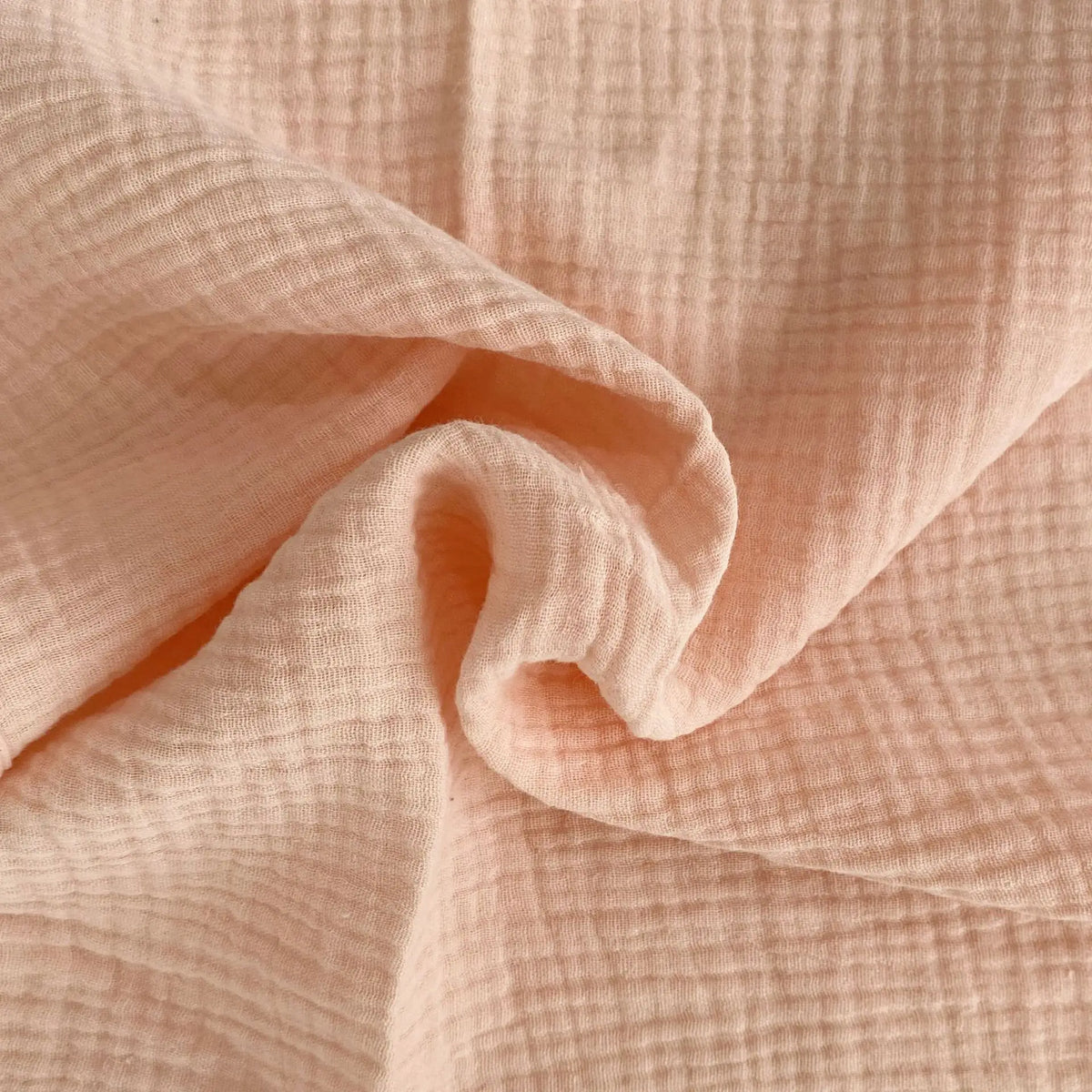 Serviette coton rose pâle rayures fines élégante table restaurant classique absorption'eau
