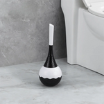 brosse wc pot wc or noir blanche texture martelée moderne élégant