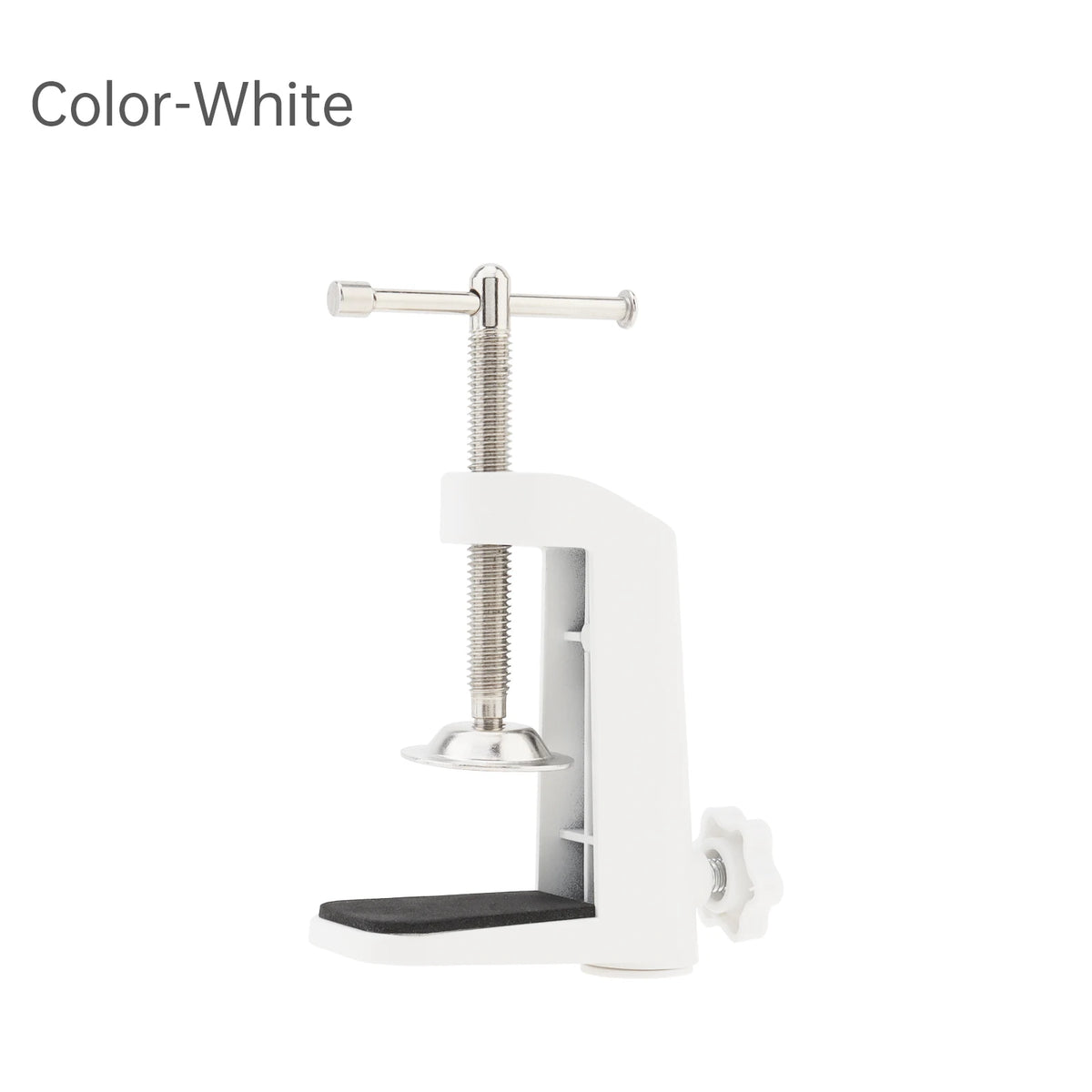 pinces vis noires blanches modernes boutons serrage supports lampes accessoires