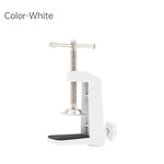 pinces vis noires blanches modernes boutons serrage supports lampes accessoires