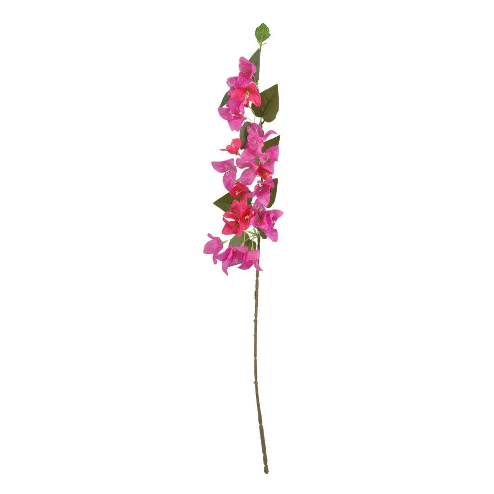 décoration maison bougainvillier artificiel fleurs bractées feuilles vertes rose fuchsias intérieur événements anniversaires decoration
