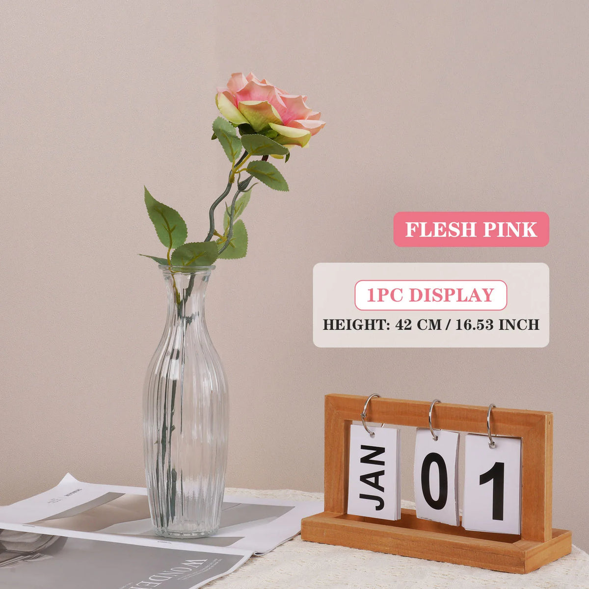 décoration mariage rose artificielle rouge rose verte classique extérieur anniversaire baby shower prénuptiale