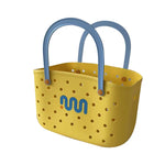 panier rangement multicolore imperméable perforations vague ludique enfants porte objet