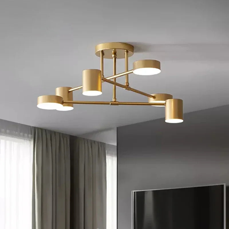 lampe suspension moderne noir or blanc flux lumineux cool white certification ccc cqc ul