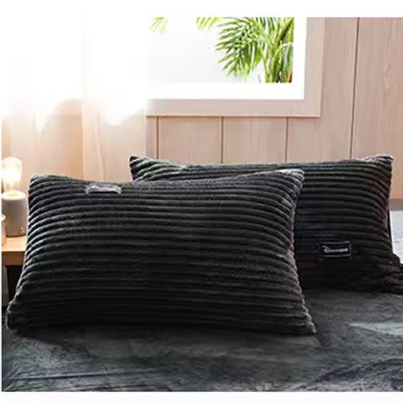 taies d'oreiller géométriques polyester 48x74cm bleu clair moderne adhésif chambre coucher