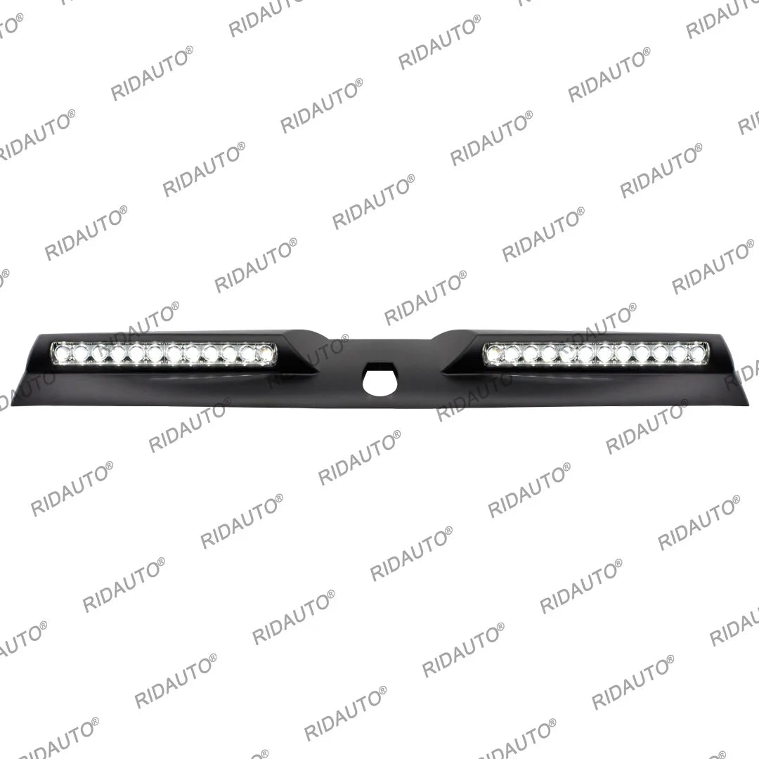 barre led blanche fixée moderne câbles interrupteur voiture sans fin dauphin
