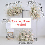 décoration mariage arches fleurs roses baby's breath voile romantique extérieur