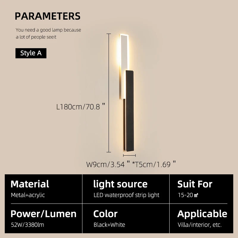 applique murale extérieure led noire dorée moderne étanche jardin façade maison
