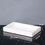 ensemble accessoires salle bain marbre blanc doré distributeur savon porte brosse savon