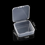 boîtes rangement bijoux transparentes compartiments réglables clips fermeture pratique simple