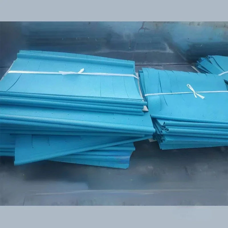 rideau protection lave vaisselle bleu rayures horizontales moderne anti éclaboussures transparent opacité.gca