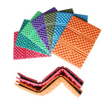 tapis sol pliable imperméable mousse pu pvc vert bleu violet orange rouge moderne camping