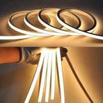 profil silicone ruban led blanc éclairage sous meuble cuisine salon décoration intérieure