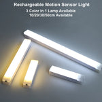 lampe rechargeable adhésive détecteur mouvement blanc moderne 10cm 20cm 30cm 50cm