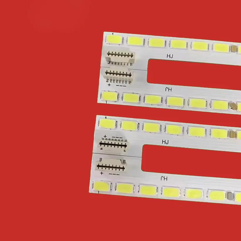 bande led rétro éclairage blanc diodes électroluminescentes moderne connecteurs électrique polarité marquage hj rh