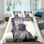 Housse de couette New York skyline design urbain
