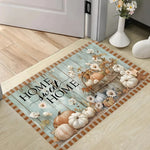 tapis d'entrée moderne fleurs tournesols bienvenue 30x50cm 40x60cm 50x80cm résistant antidérapant