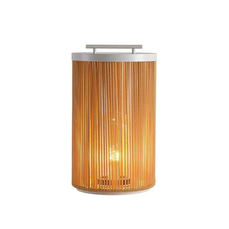 lampe sol moderne blanc bois ampoule led éclairage extérieur jardin ip65