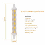 Ampoule LED R7S 220V 10W 15W 20W blanc moderne sans scintillement 80000h
