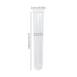 support fleurs silicone transparent tube lab animal compagnie moderne minimaliste