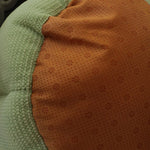 fauteuil confortable moderne marron rose gris vert motifs floraux tissu doux antidérapant adultes chambre