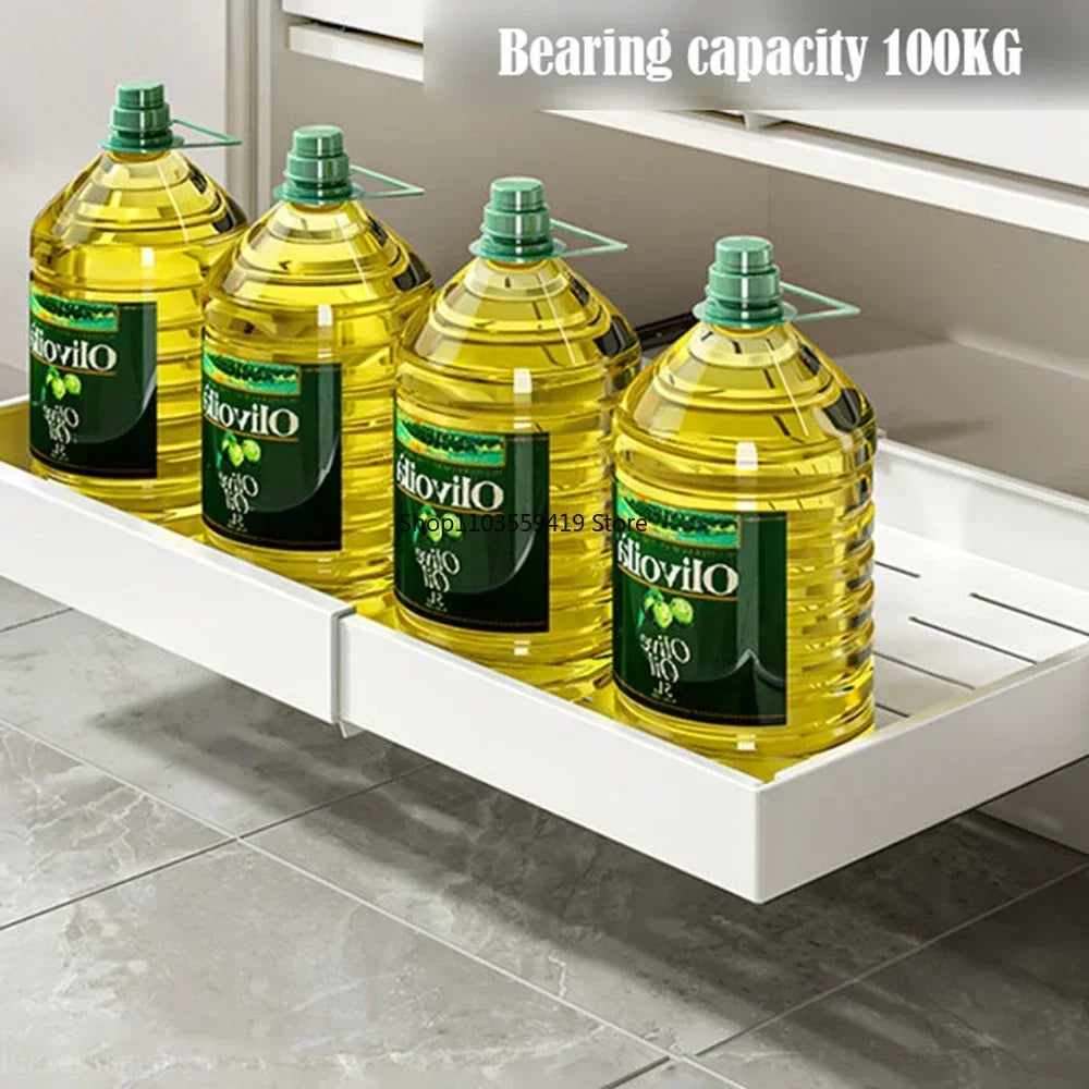 Support de rangement en couleur vert pour un style naturel