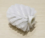 porte brosse wc blanc doré orné motifs floraux support mural classique fixations