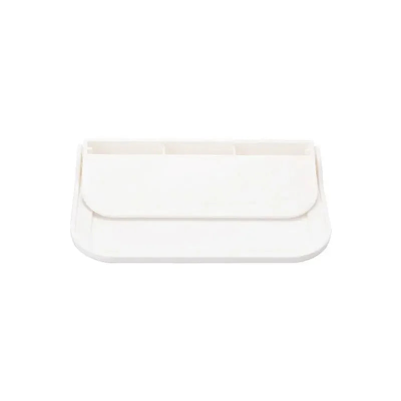 support rangement adhésif étagère pliante murale blanche moderne salle bain.storage lunettes montre téléphone cosmétiques