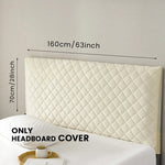 housse tête lit grise quiltée épaisse douce protection textile moderne chambre confort