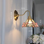 lampe suspension tiffany géométrique transparente couleurs variées triangles cercles vintage