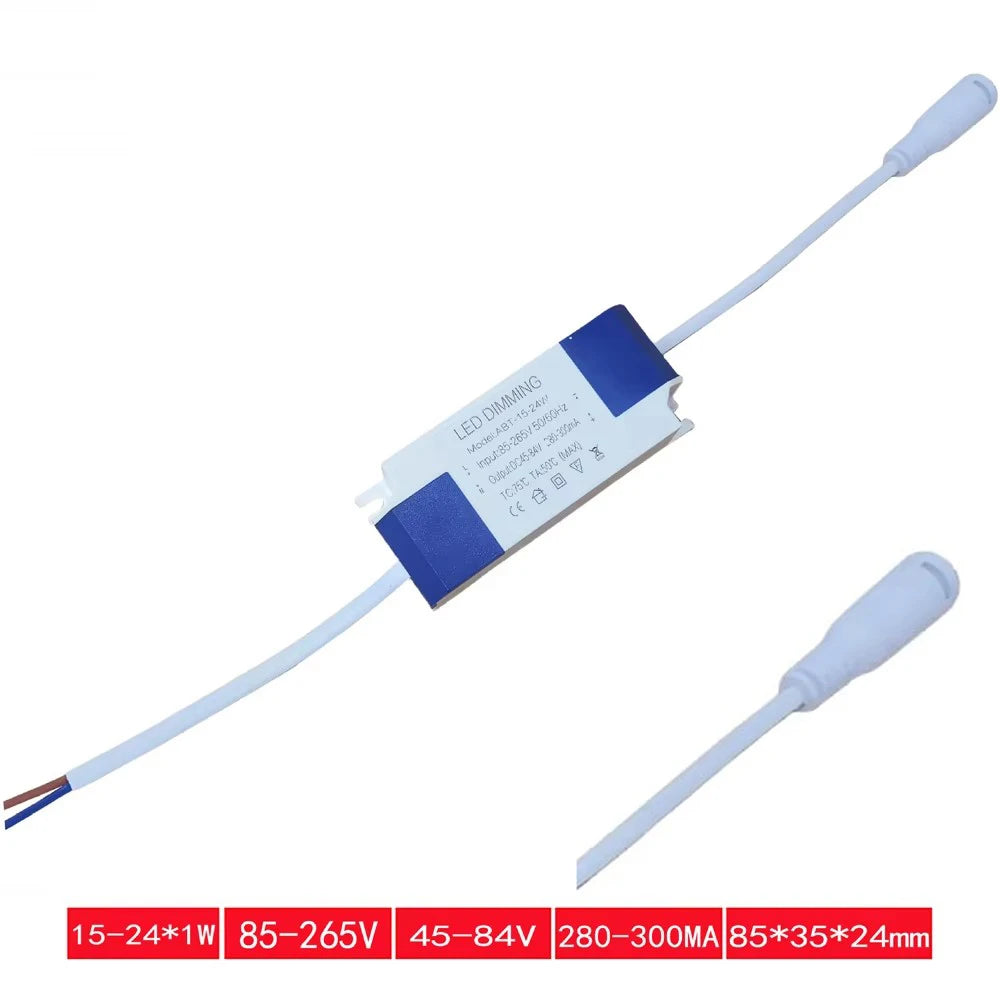 transformateur led 120v 240v blanc bleu moderne 7w 24w 85v 265v 280ma