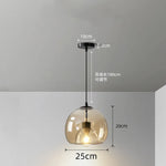suspension transparente opale moderne pendentif verre pierre verre e27 249 2000 lumens gris fumée