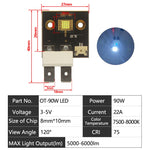 composant électronique led 60w 80w 90w 3v 5v 12v noir doré gris pcb cuivre
