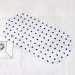 tapis bain moderne violet rose bleu vert relief salle bain antidérapant