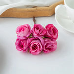 fleurs artificielles soie roses blanches couronne mariage romantique décoration intérieure anniversaire baby shower