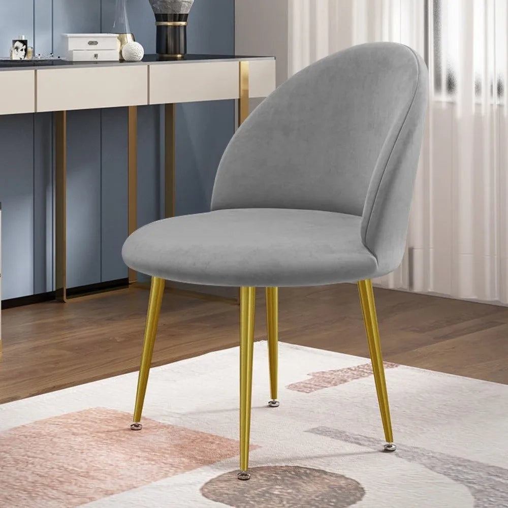 housse chaise velours gris beige vert moderne anti poussière extérieure accueil