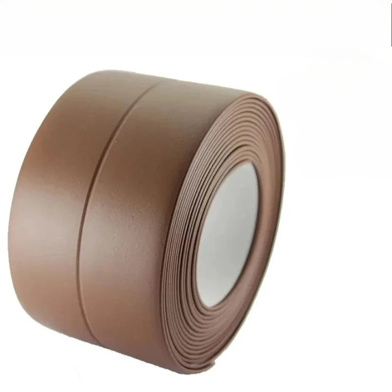 ruban adhésif joint étanche imperméable anti moisissure salle bain cuisine évier bordure silicone