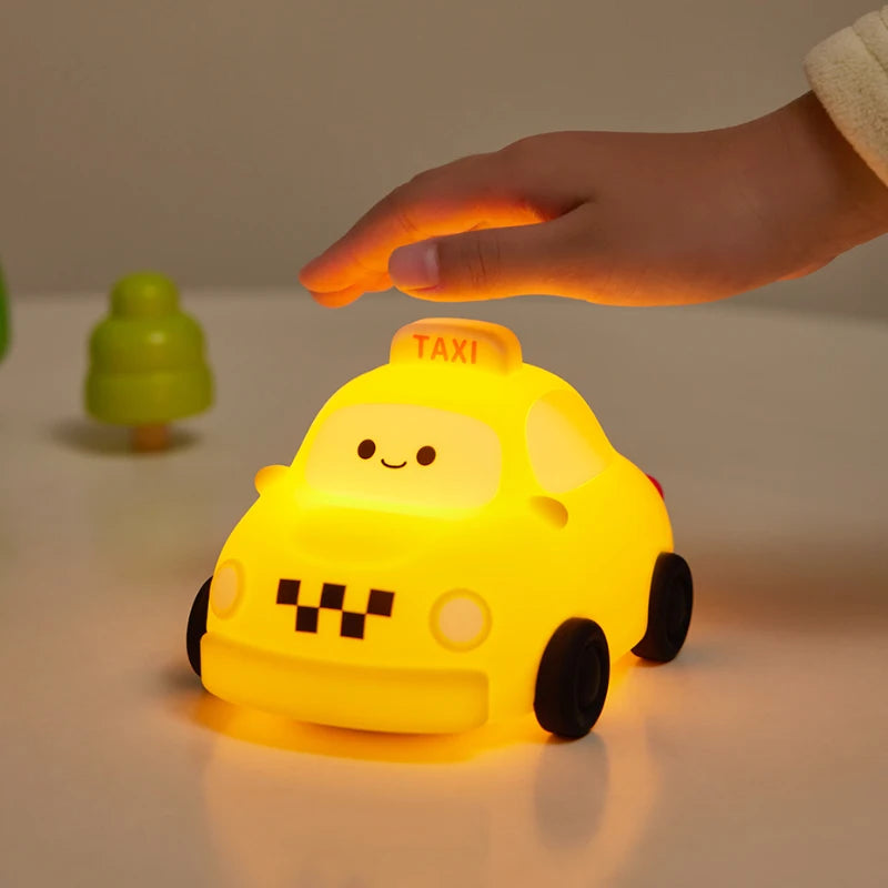 veilleuse table animaux silicone rechargeable mignon lapin panda citrouille