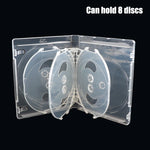 boîtes rangement disques blu ray transparentes modernes perforations respectueux environnement pratique
