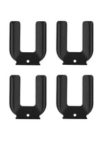 roulettes meuble supports plastique noir gris caoutchouc antidérapant vissage trou central set pièces