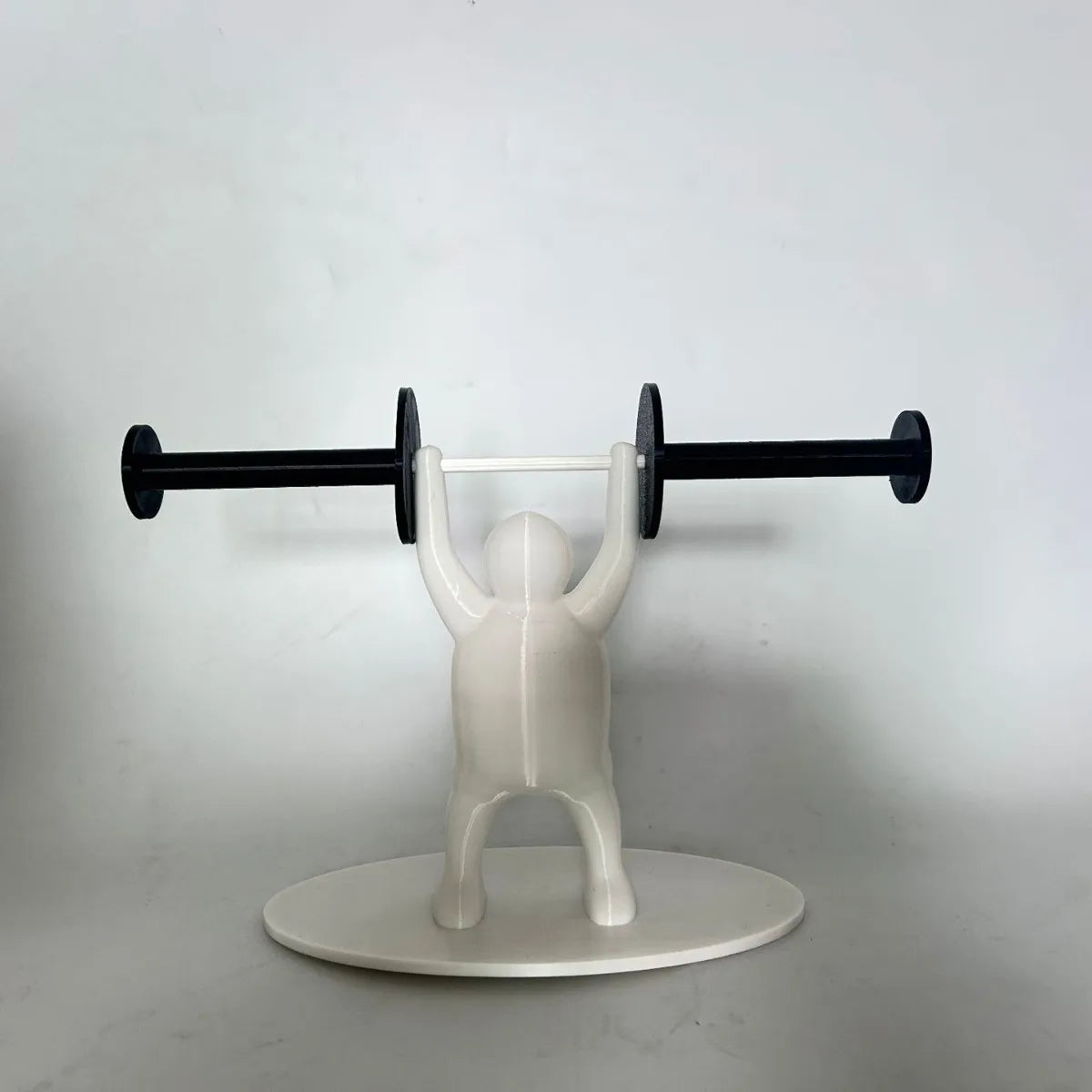 support papier toilette humoristique plastique gris blanc adhésif salle bain chambre toilette
