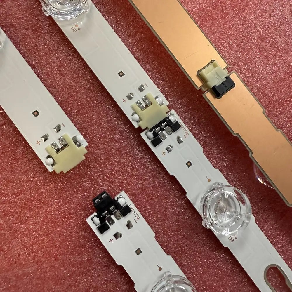 bandes led blanc doré clips modernes rétro éclairage connecteurs aluminium led fixations opaques