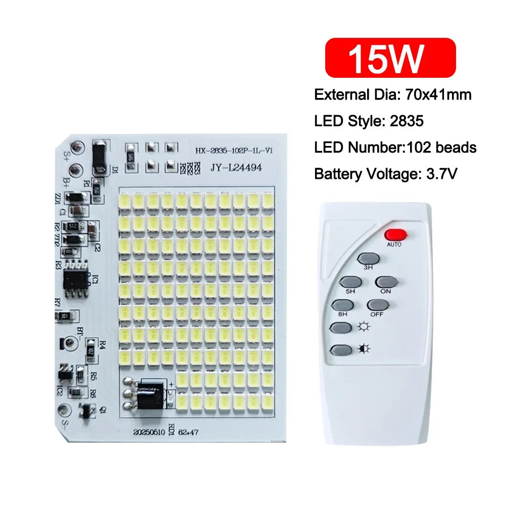panneau led solaire blanc moderne 10w 15w 25w 40w 60w 100w led transistors condensateurs