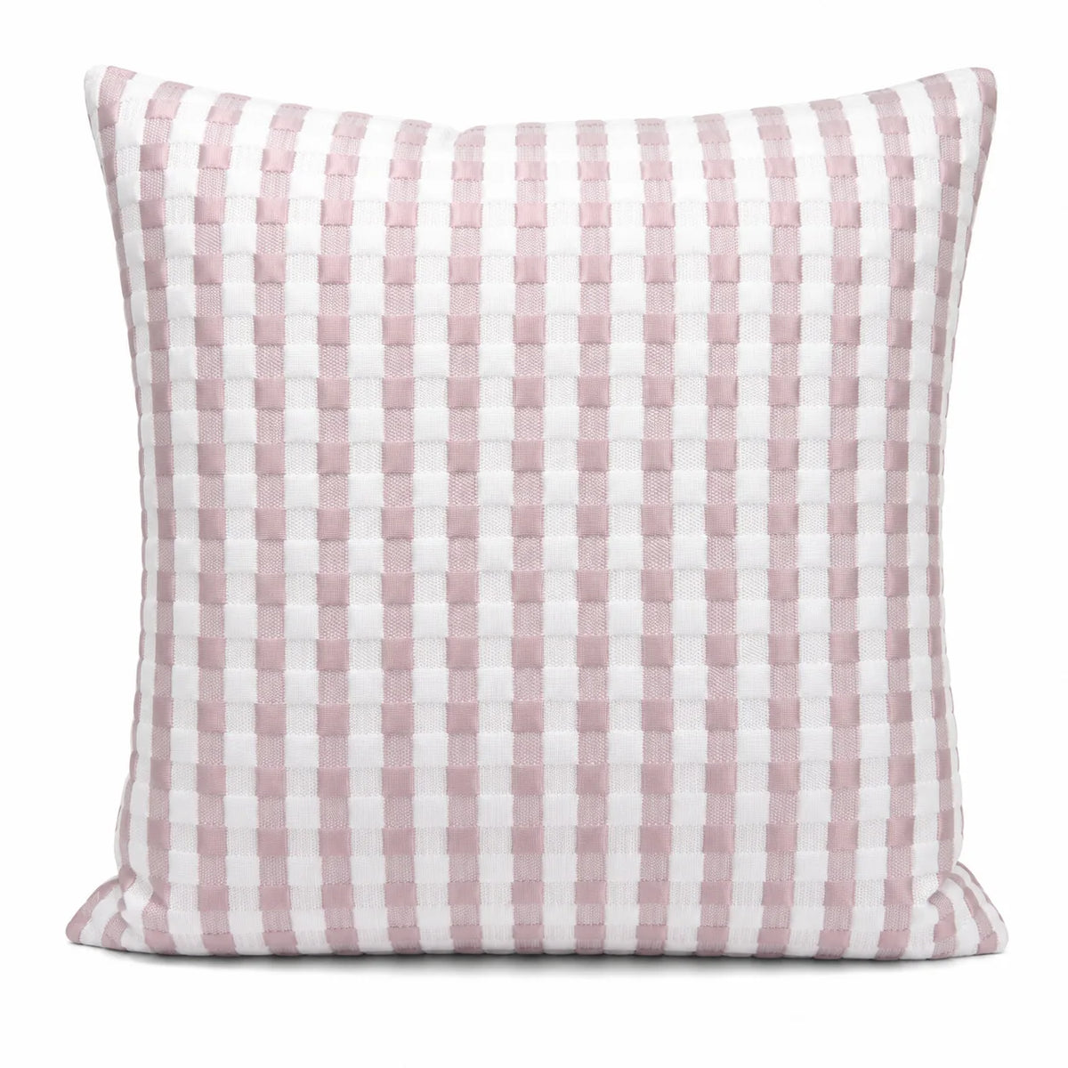 housses coussins carrés 40x40cm gris rose vert rayures moderne opaques voiture maison commercial places