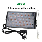 lampe led culture vegetale noire 100w 200w 300w 50w ip65 waterproof moderne tringle