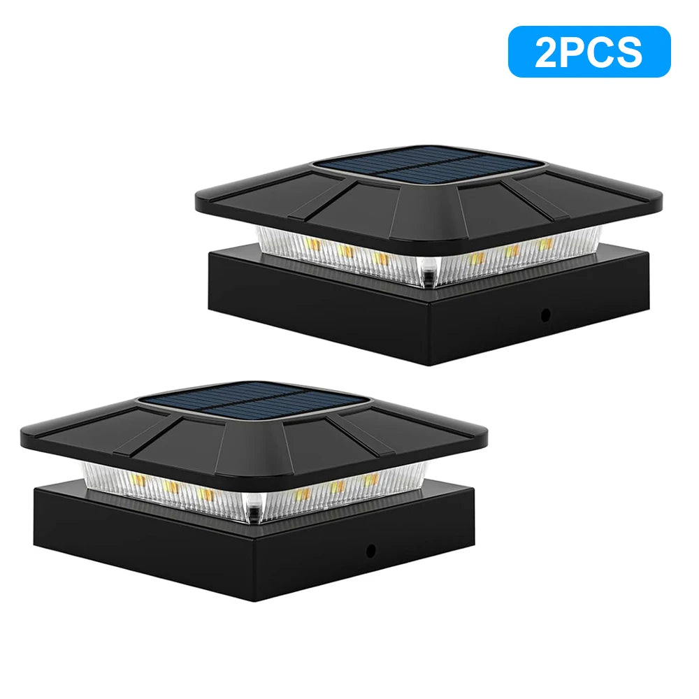 lampe solaire éclairage extérieur ip65 led noir moderne détecteur mouvement autonomie